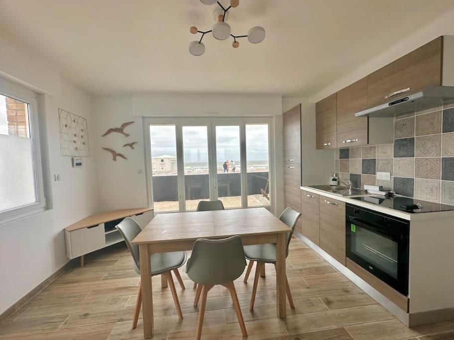 Face A La Mer, Appartement Rdc Bray Dunes エクステリア 写真